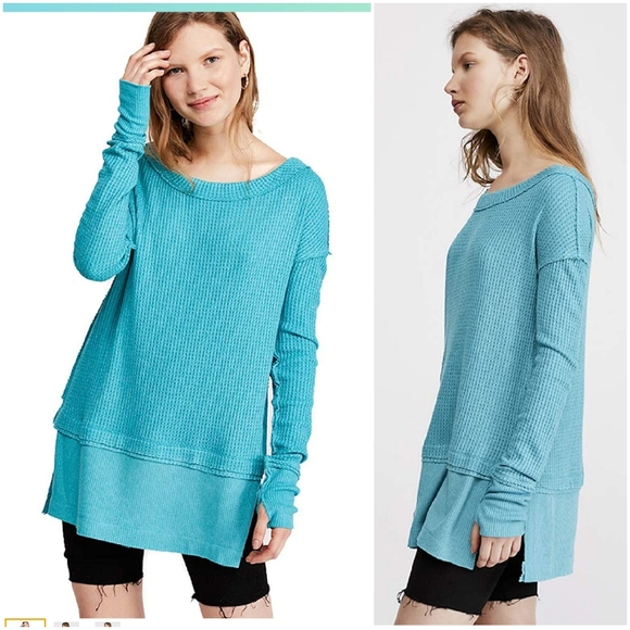Free People North Shore Termal Tunic - Picture 1 of 4